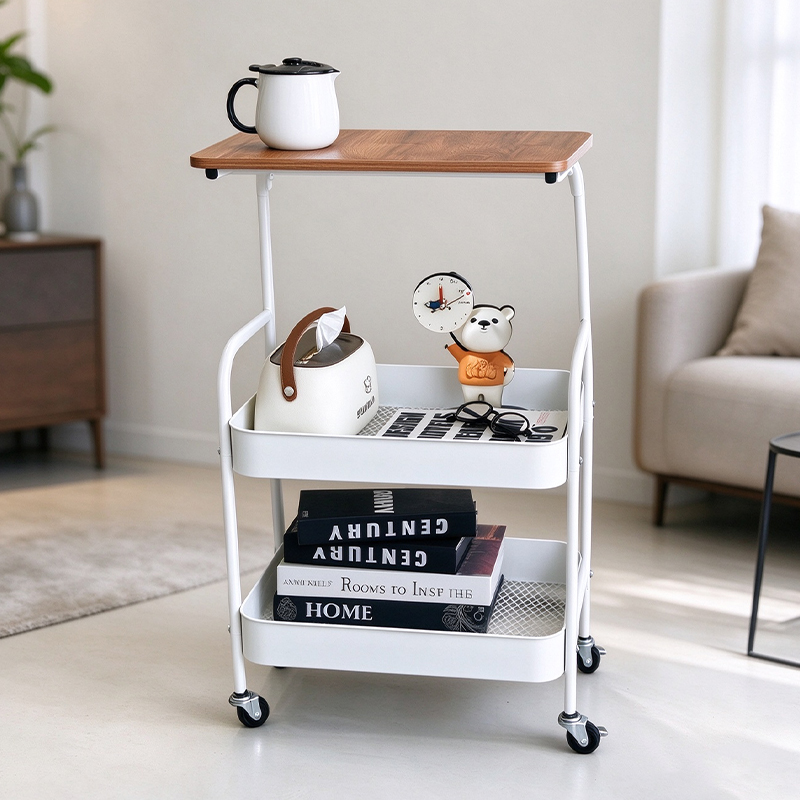 Trójpoziomowy wózek na kółkach – Home Cooking Recipes recenzja i cena